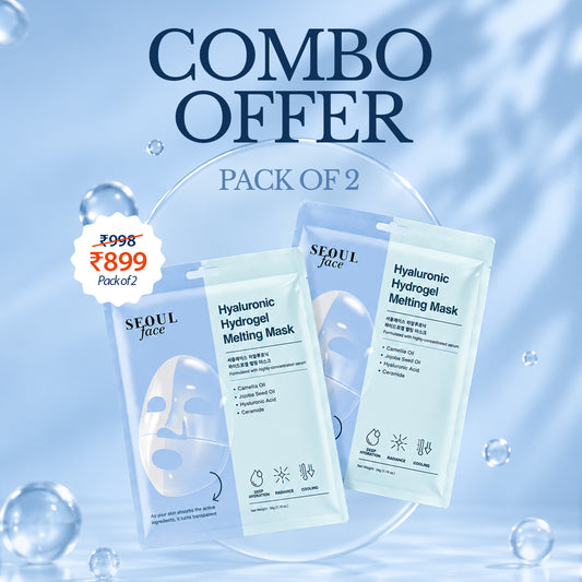 Hyaluronic Hydrogel Melting Mask - Pack of 2
