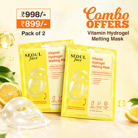 Vitamin Hydrogel Melting Mask - Pack of 2