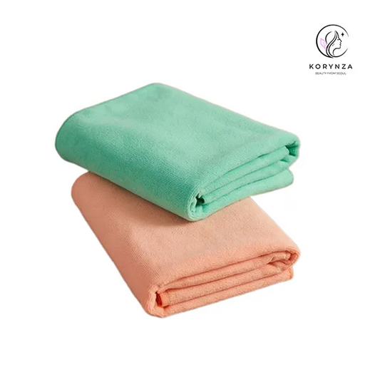 Hand Towel - Orange & Green