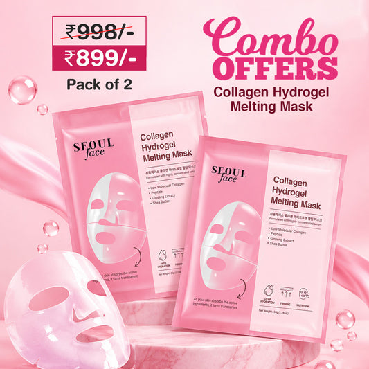 Collagen Hydrogel Melting Mask - Pack of 2