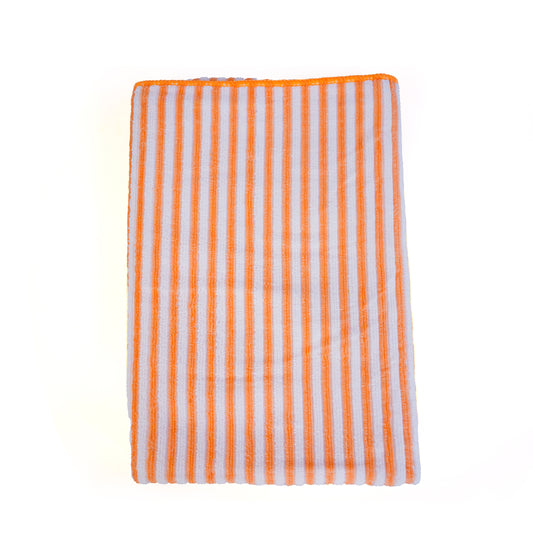 Korynza Quick-Dry Microfiber Bath Towel - Stripe